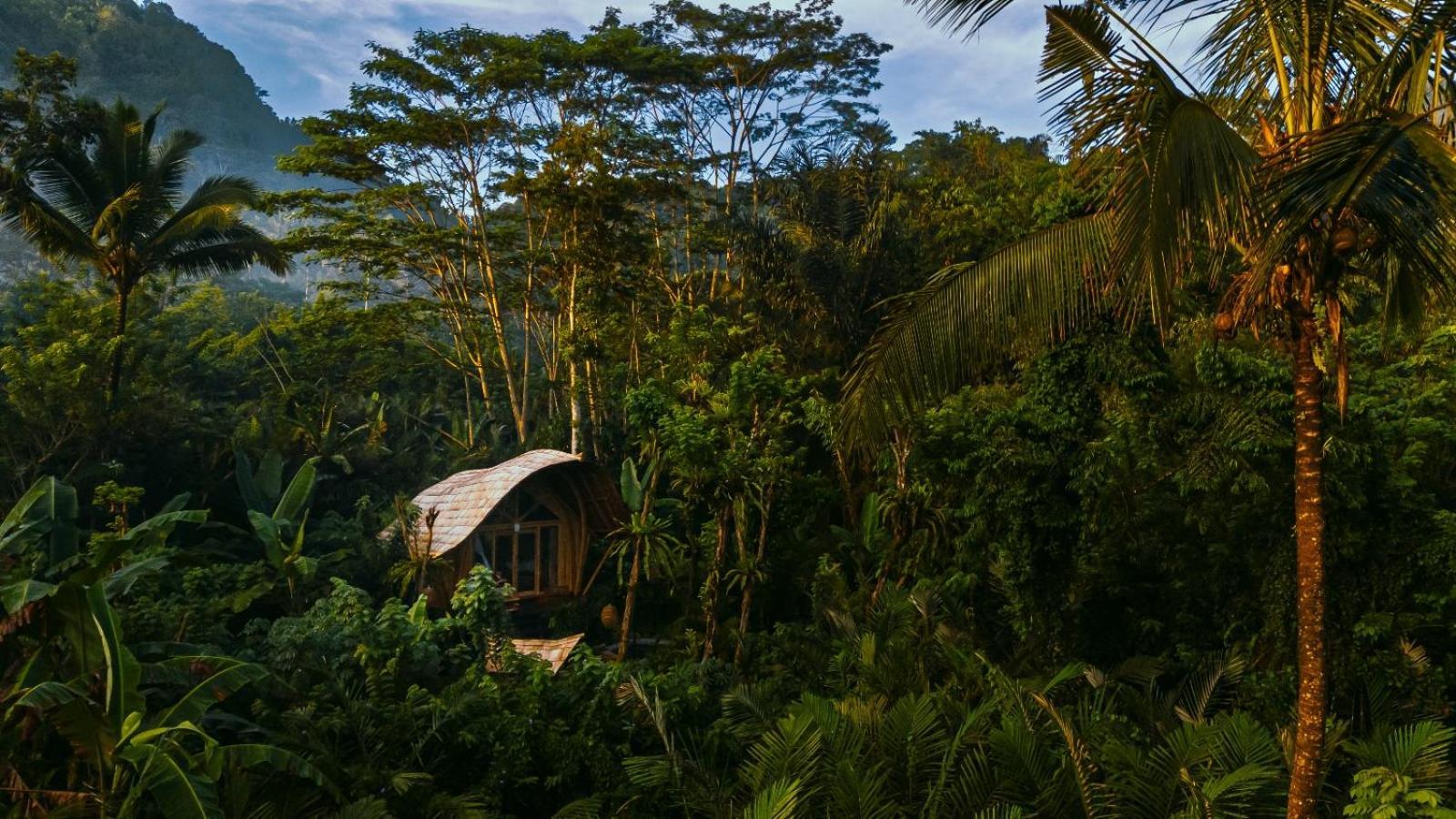 Willa Arcada Bali Bamboo House Sidemen  Zewnętrze zdjęcie
