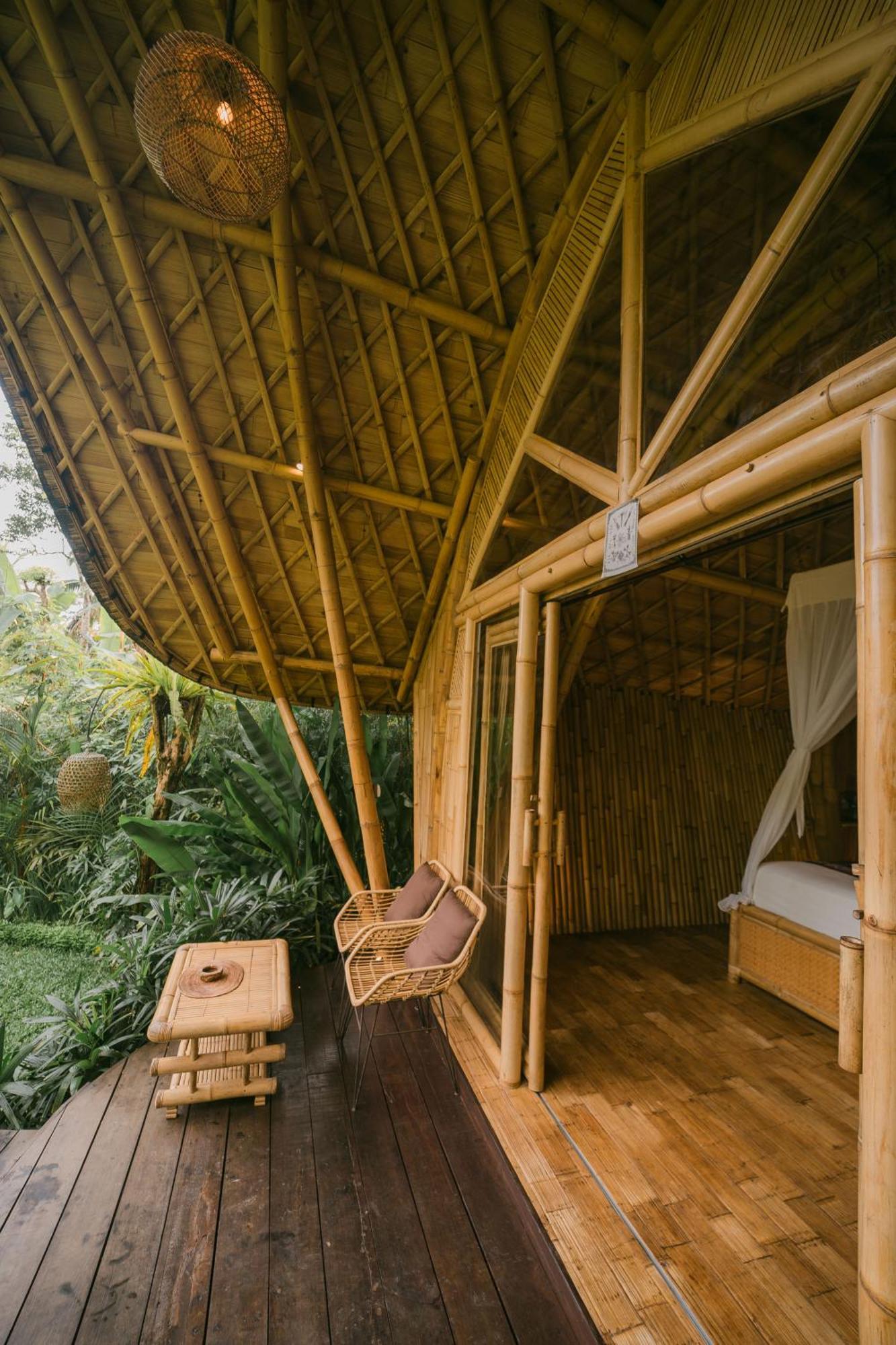 Willa Arcada Bali Bamboo House Sidemen  Zewnętrze zdjęcie