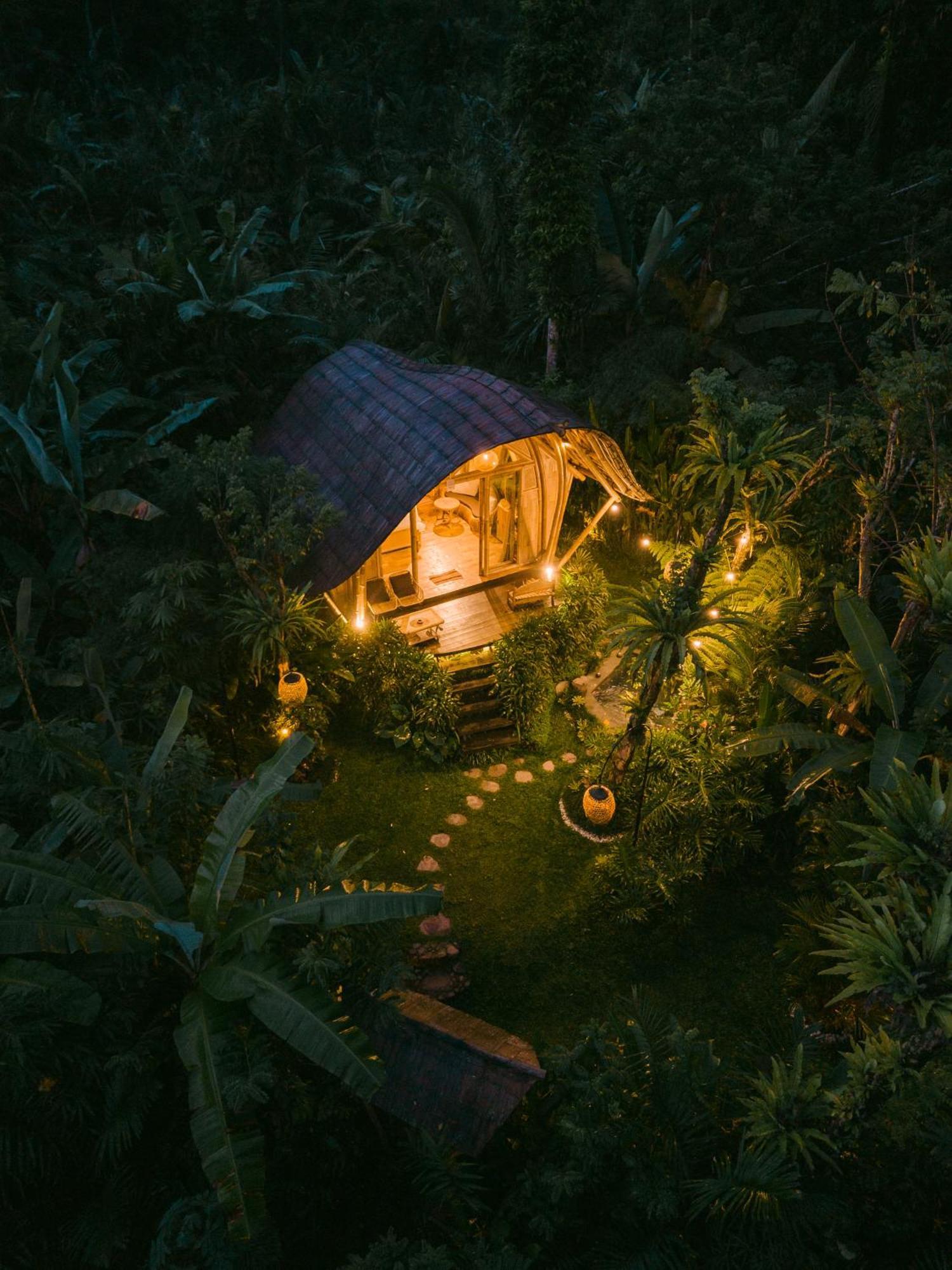 Willa Arcada Bali Bamboo House Sidemen  Zewnętrze zdjęcie