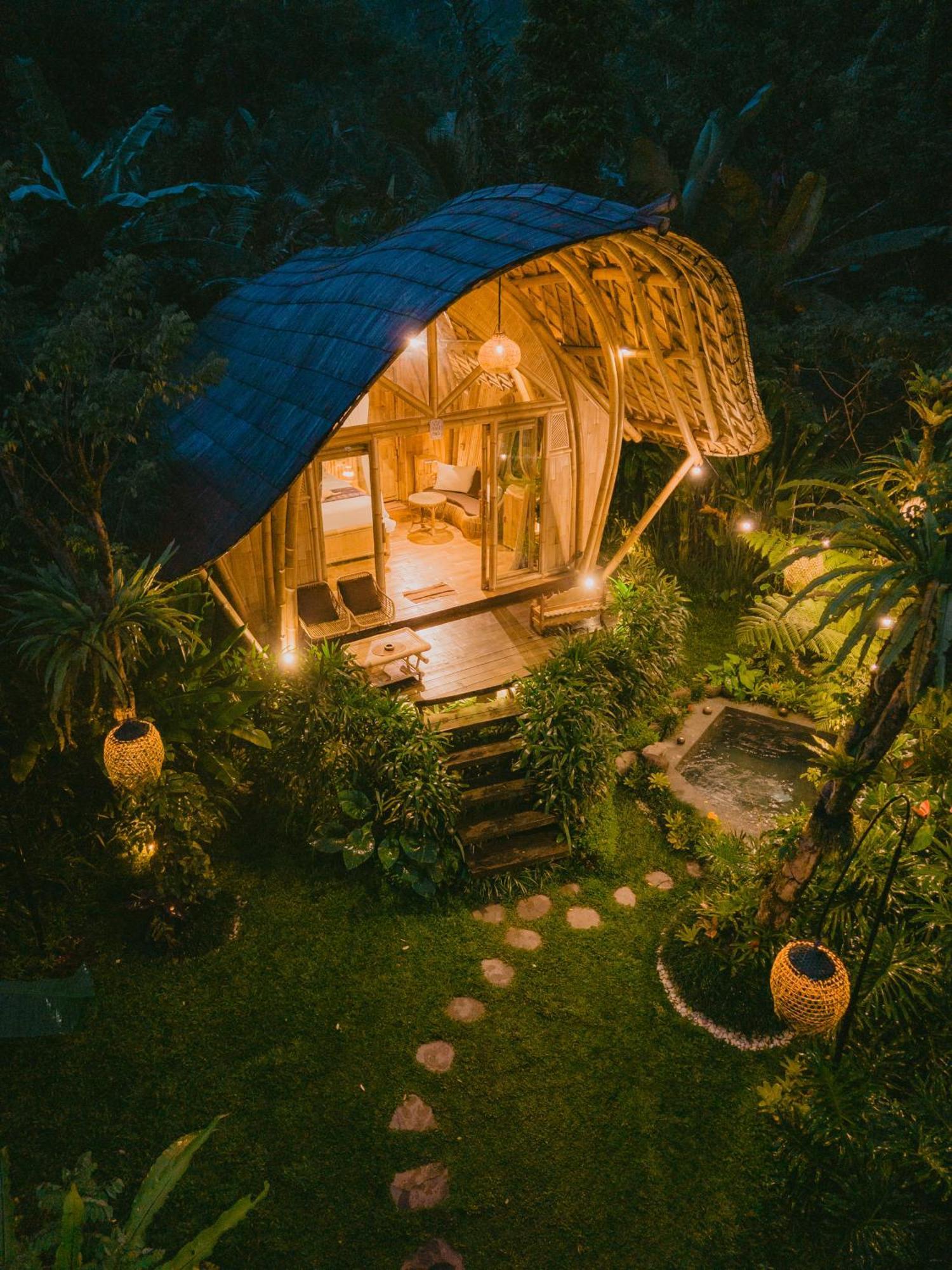 Willa Arcada Bali Bamboo House Sidemen  Zewnętrze zdjęcie