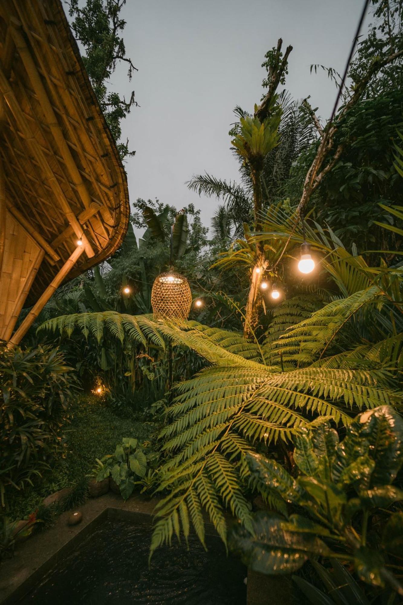 Willa Arcada Bali Bamboo House Sidemen  Zewnętrze zdjęcie
