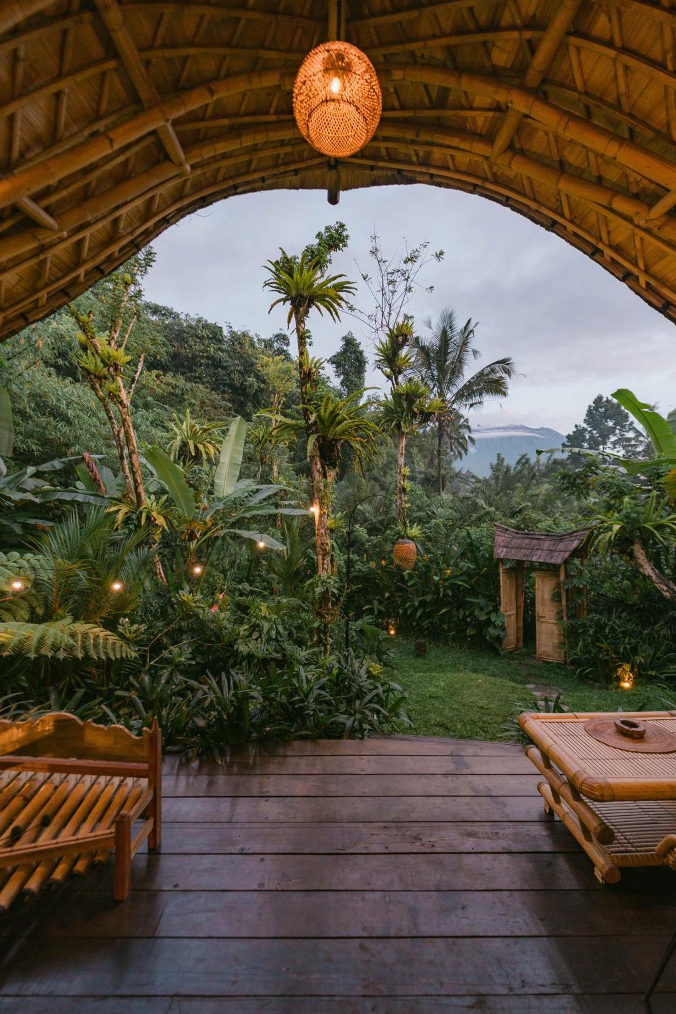 Willa Arcada Bali Bamboo House Sidemen  Zewnętrze zdjęcie