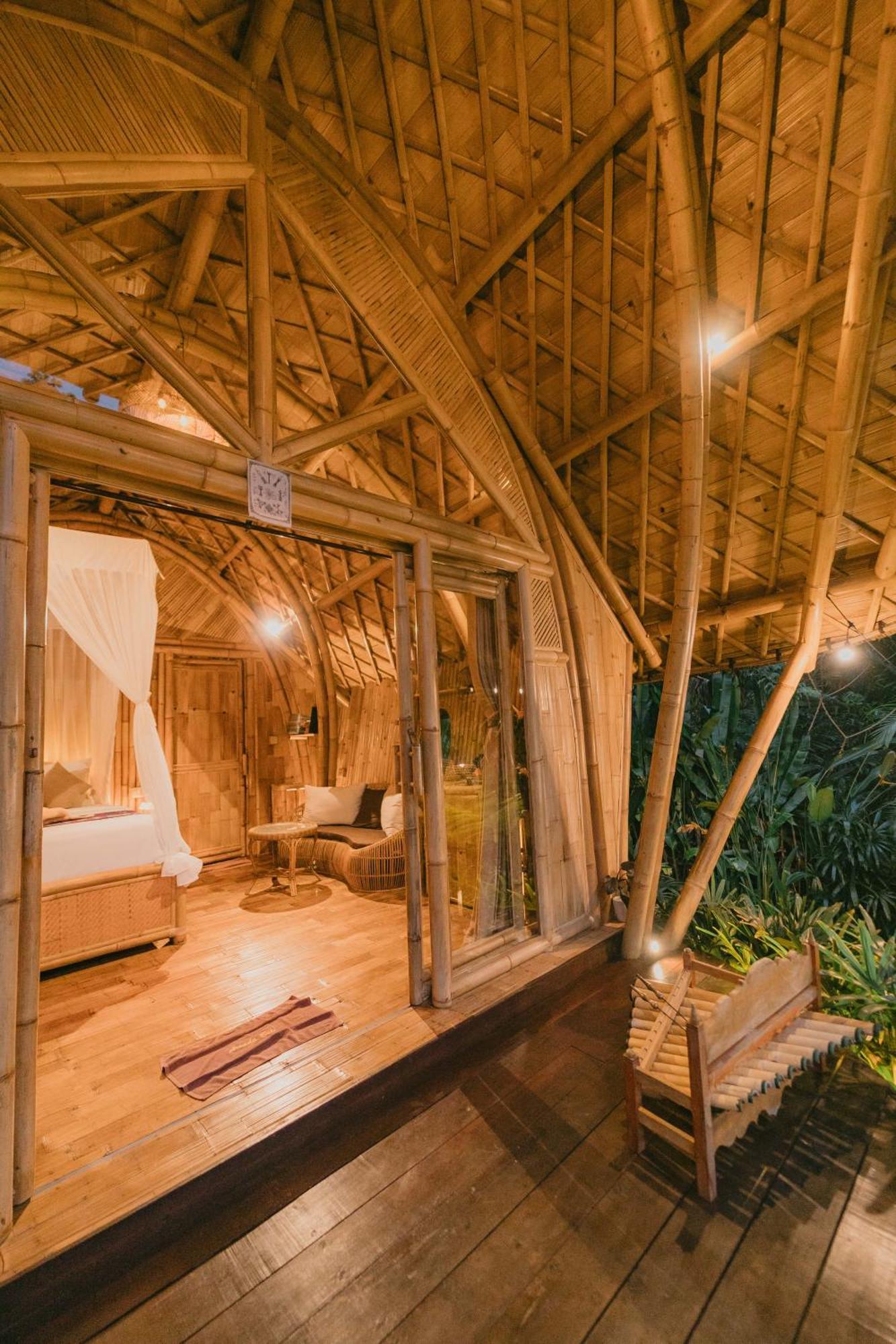 Willa Arcada Bali Bamboo House Sidemen  Zewnętrze zdjęcie