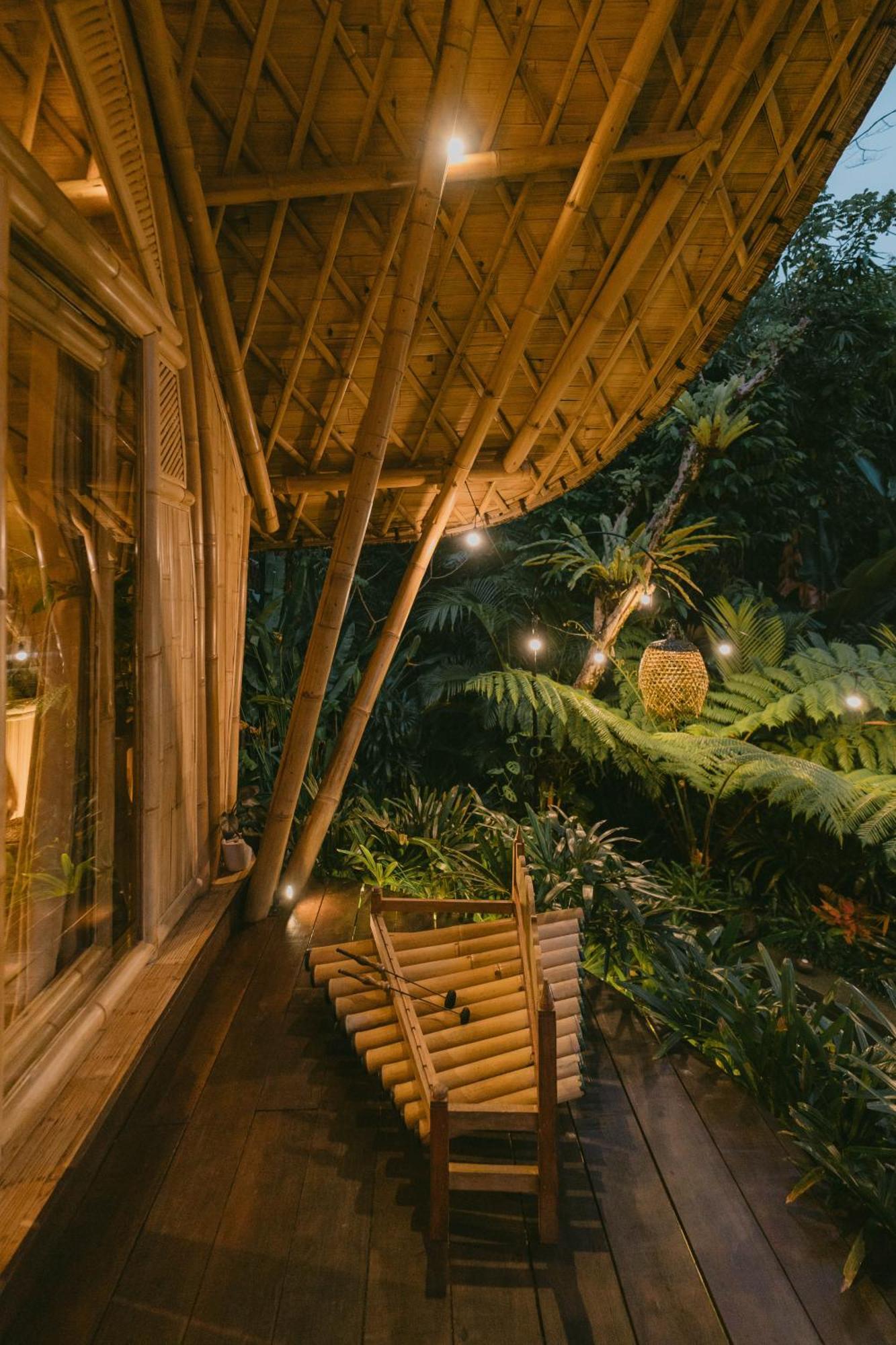 Willa Arcada Bali Bamboo House Sidemen  Zewnętrze zdjęcie