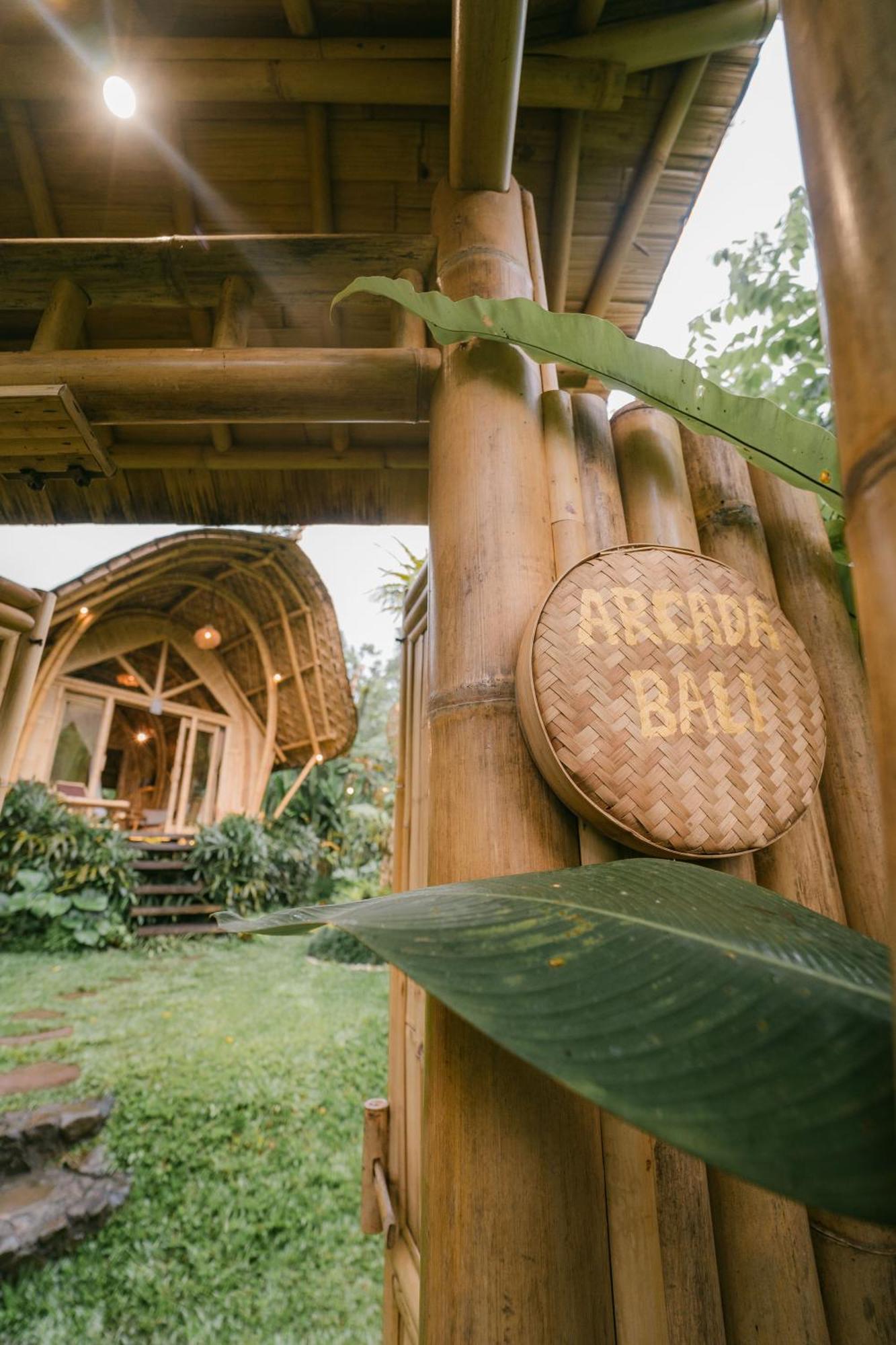 Willa Arcada Bali Bamboo House Sidemen  Zewnętrze zdjęcie