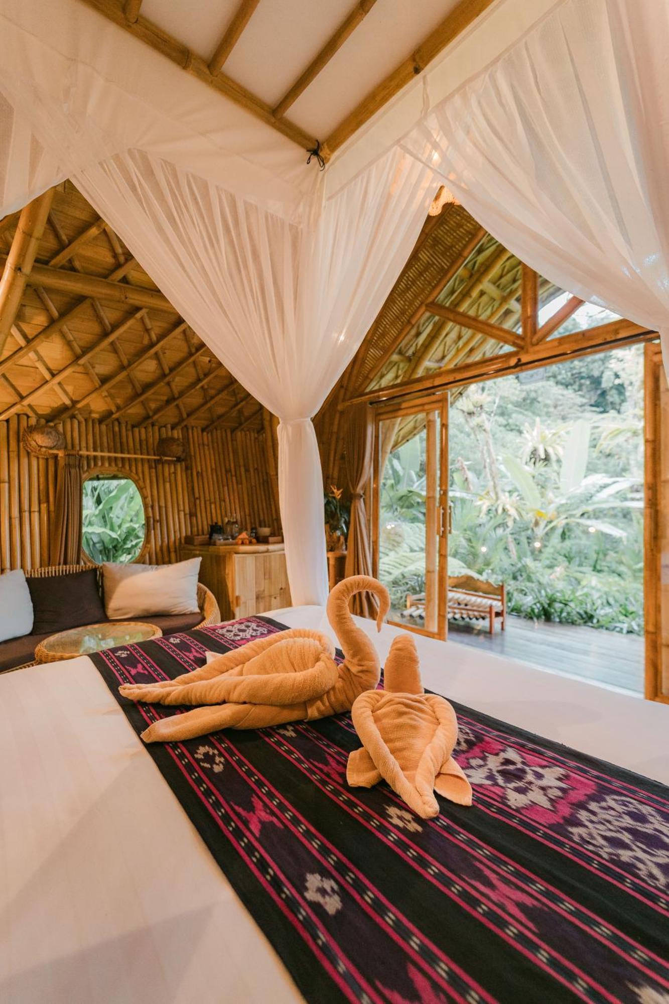 Willa Arcada Bali Bamboo House Sidemen  Zewnętrze zdjęcie