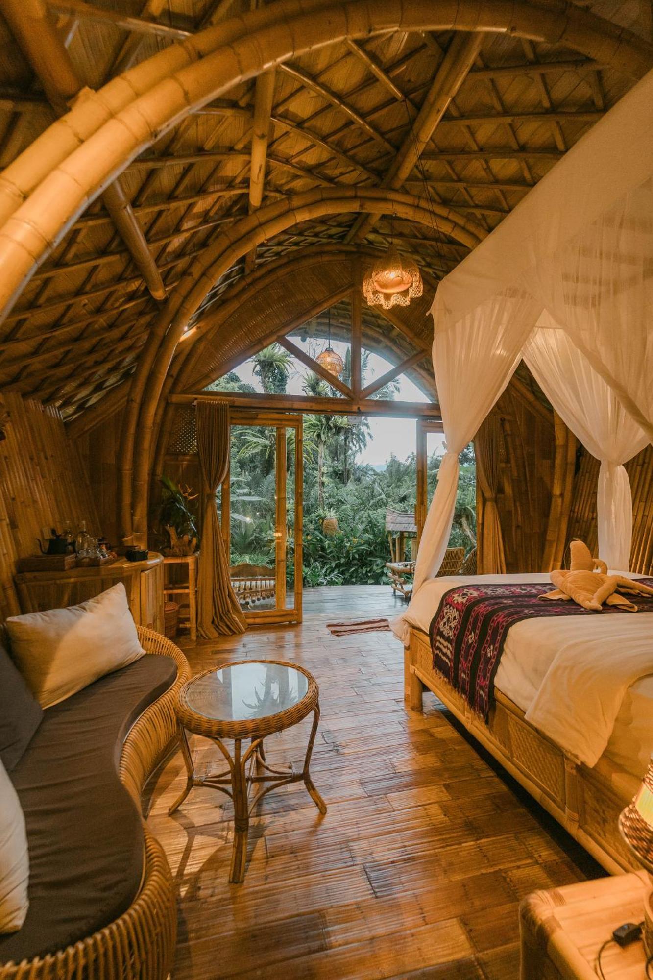 Willa Arcada Bali Bamboo House Sidemen  Zewnętrze zdjęcie