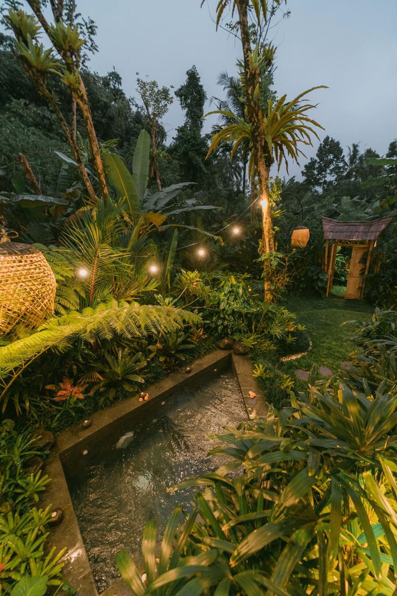 Willa Arcada Bali Bamboo House Sidemen  Zewnętrze zdjęcie