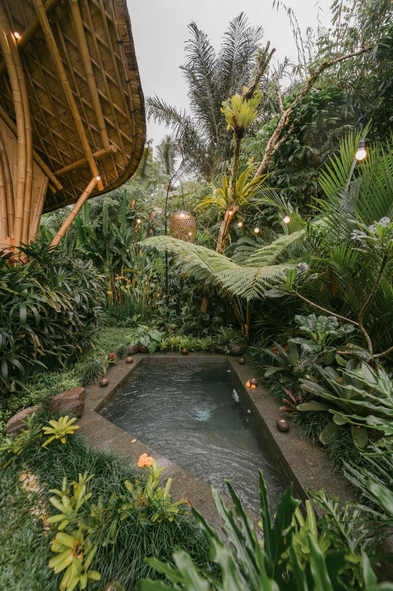Willa Arcada Bali Bamboo House Sidemen  Zewnętrze zdjęcie