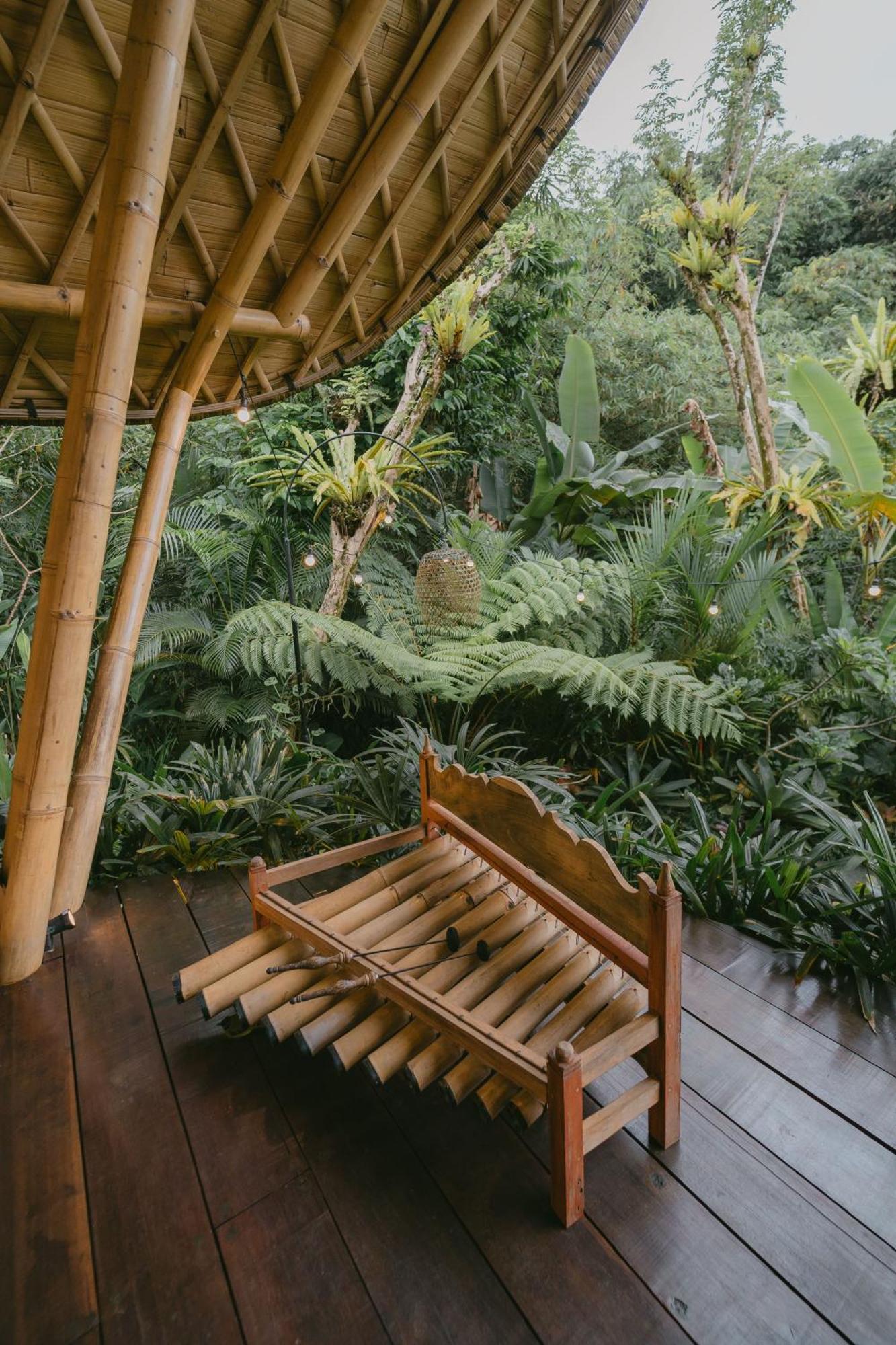 Willa Arcada Bali Bamboo House Sidemen  Zewnętrze zdjęcie