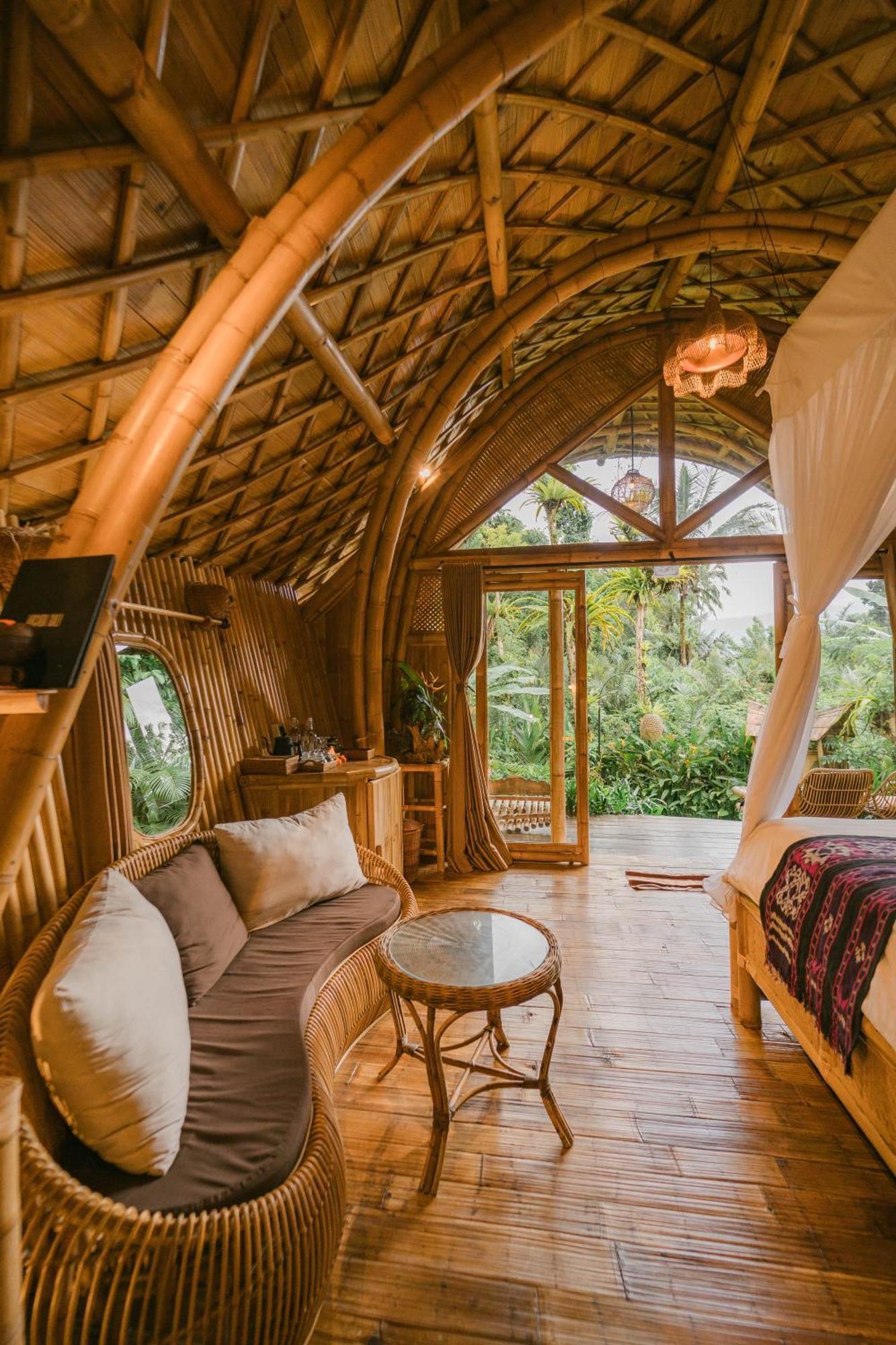 Willa Arcada Bali Bamboo House Sidemen  Zewnętrze zdjęcie
