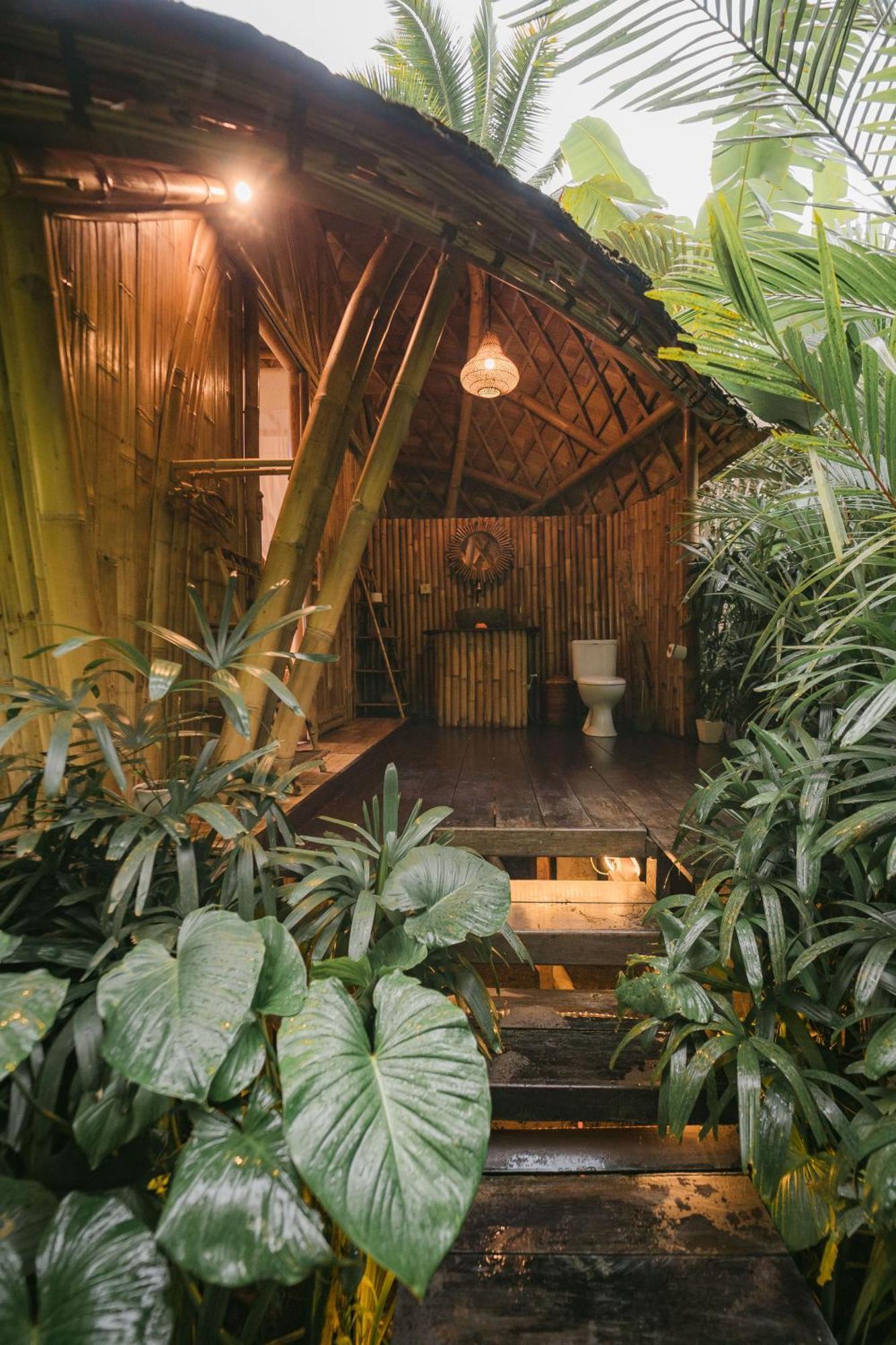 Willa Arcada Bali Bamboo House Sidemen  Zewnętrze zdjęcie