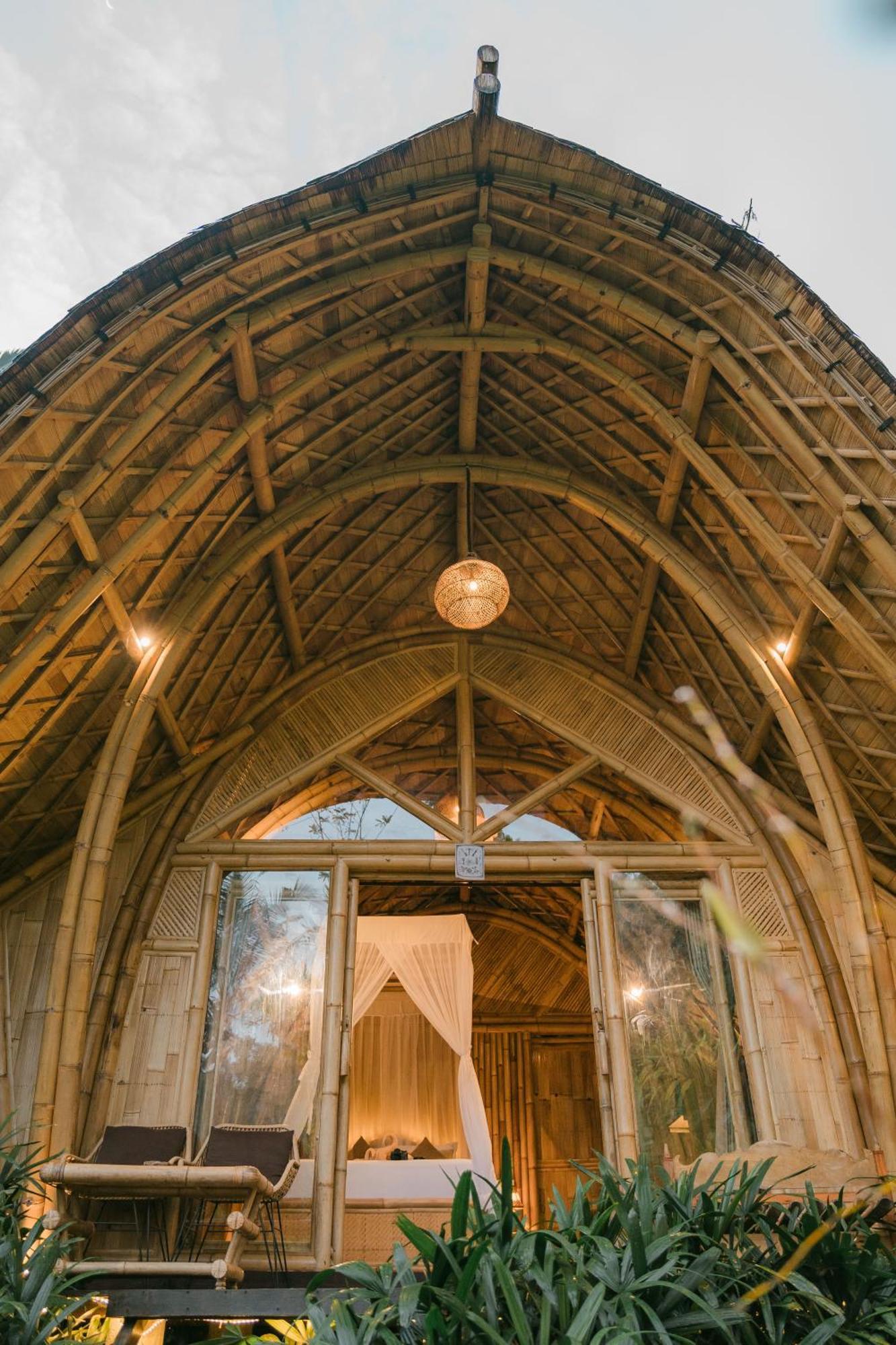 Willa Arcada Bali Bamboo House Sidemen  Zewnętrze zdjęcie
