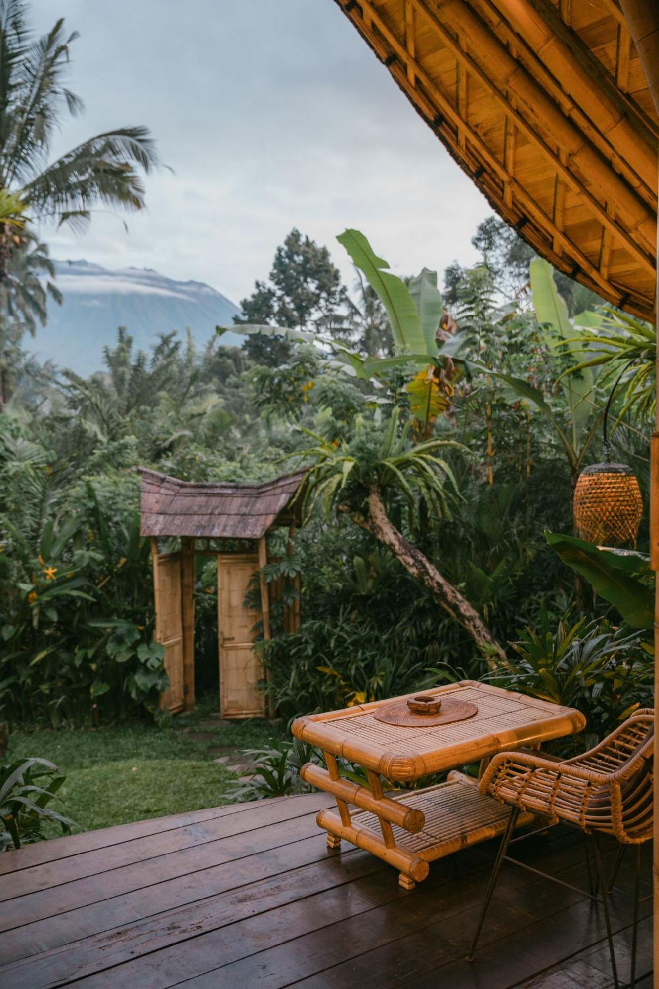 Willa Arcada Bali Bamboo House Sidemen  Zewnętrze zdjęcie