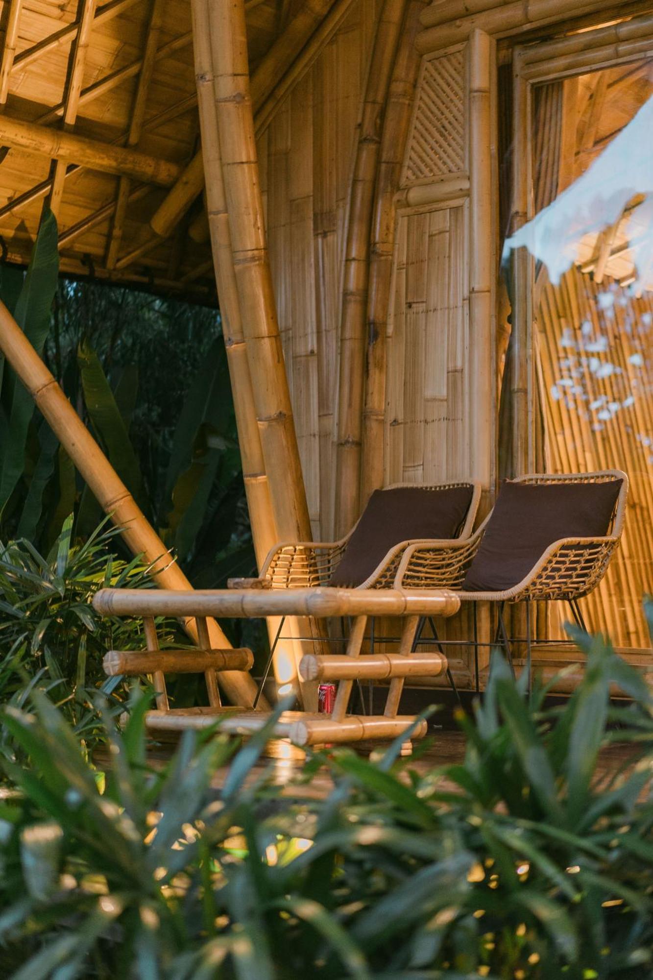 Willa Arcada Bali Bamboo House Sidemen  Zewnętrze zdjęcie