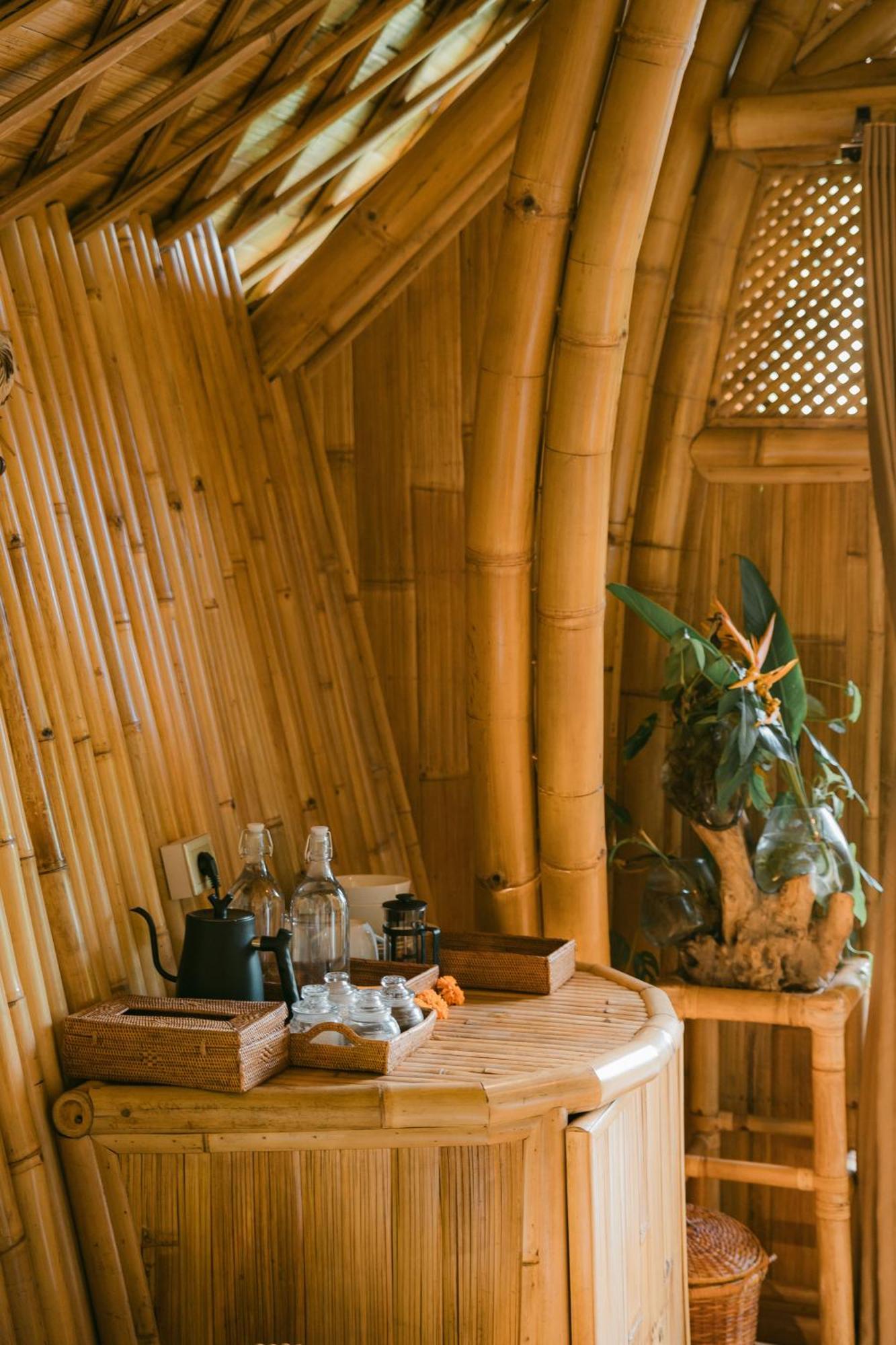 Willa Arcada Bali Bamboo House Sidemen  Zewnętrze zdjęcie