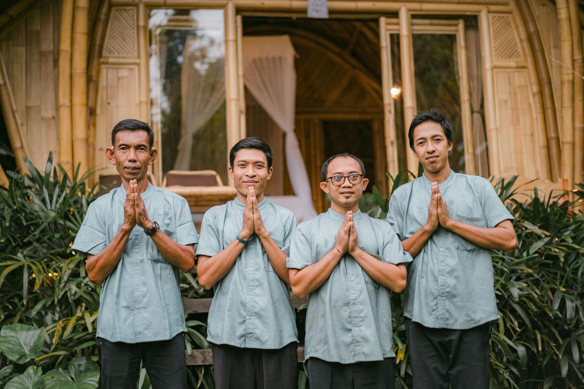 Willa Arcada Bali Bamboo House Sidemen  Zewnętrze zdjęcie