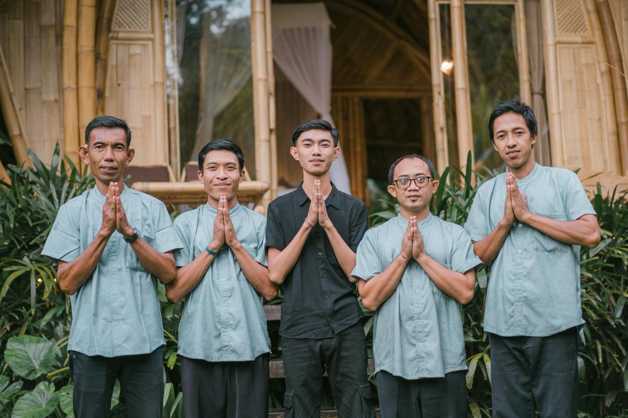 Willa Arcada Bali Bamboo House Sidemen  Zewnętrze zdjęcie